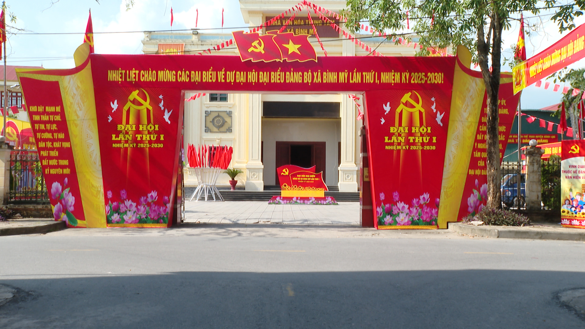 Bình Mỹ sẵn sàng cho Đại hội Đảng bộ xã nhiệm kỳ 2025-2030