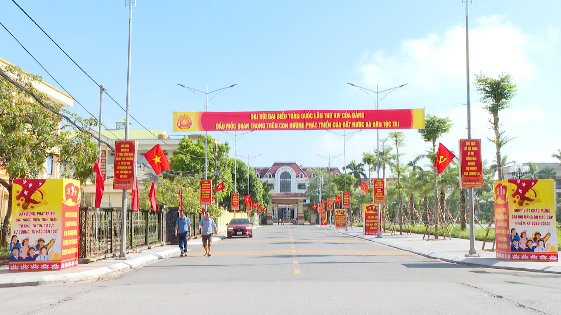 Đẩy mạnh tuyên truyền chào mừng Đại hội Đảng bộ xã Bình Mỹ lần thứ I